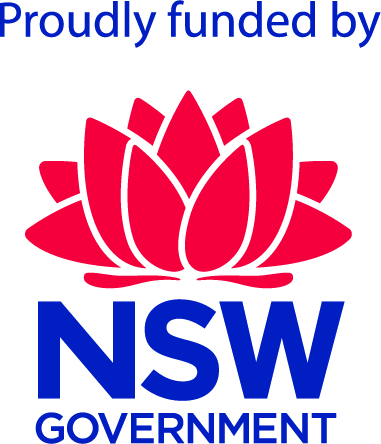 Proudly funded by the NSW Government Proudly funded by the NSW Government